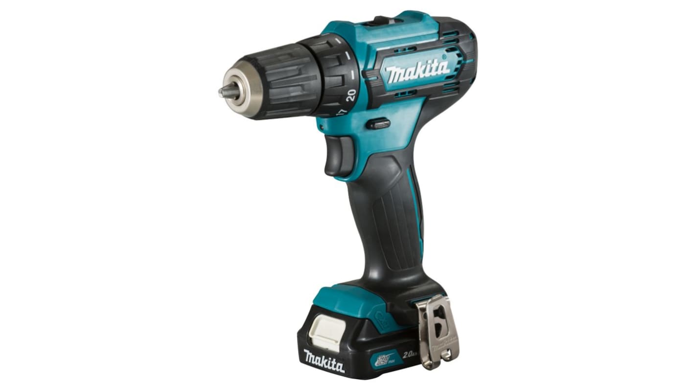 DF333DSAE Makita DF333D Keyless 12V Cordless Drill Driver Li Ion Euro Plug RS
