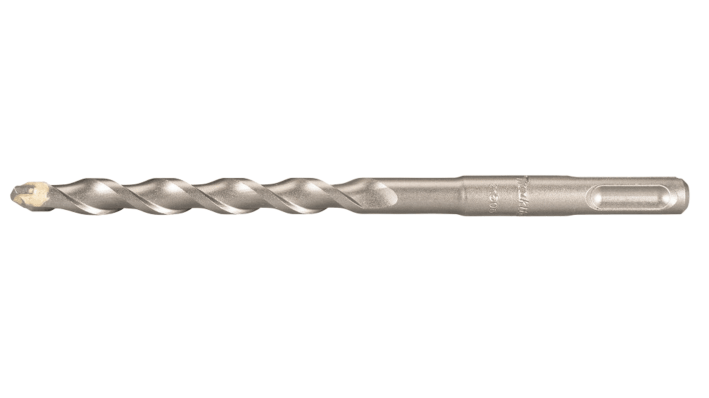 Makita D-001 Series Carbide Tipped Masonry Drill Bit, 10mm Diameter, 160 mm Overall