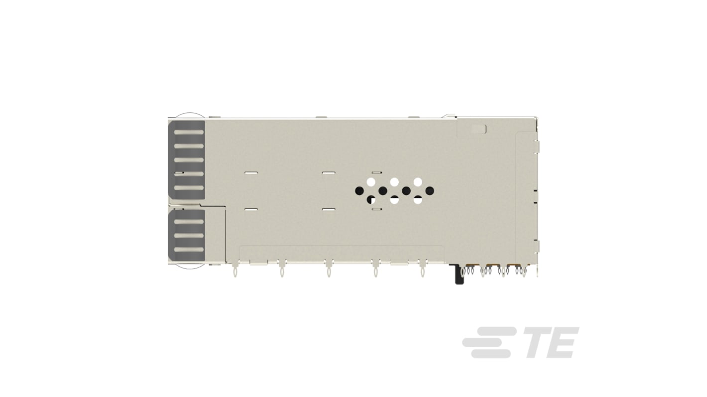 TE Connectivity SFP56 Connector & Cage Female 12-Port 20-Position, 2347721-7