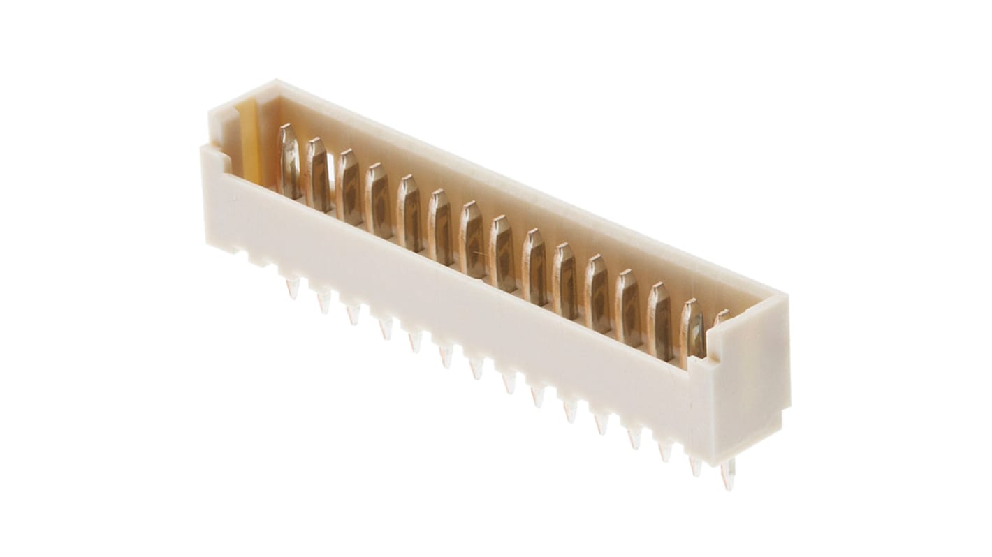 Conector macho para PCB Molex serie PicoBlade de 6 vías, 1 fila, paso 1.25mm, para soldar, Montaje en orificio pasante