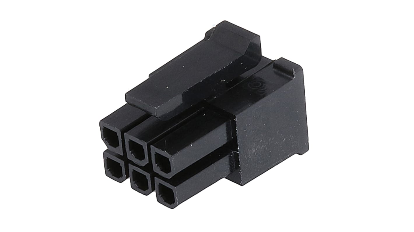 Molex, Micro-Fit Female Crimp Connector Housing, 3mm Pitch, 6 Way, 2 Row