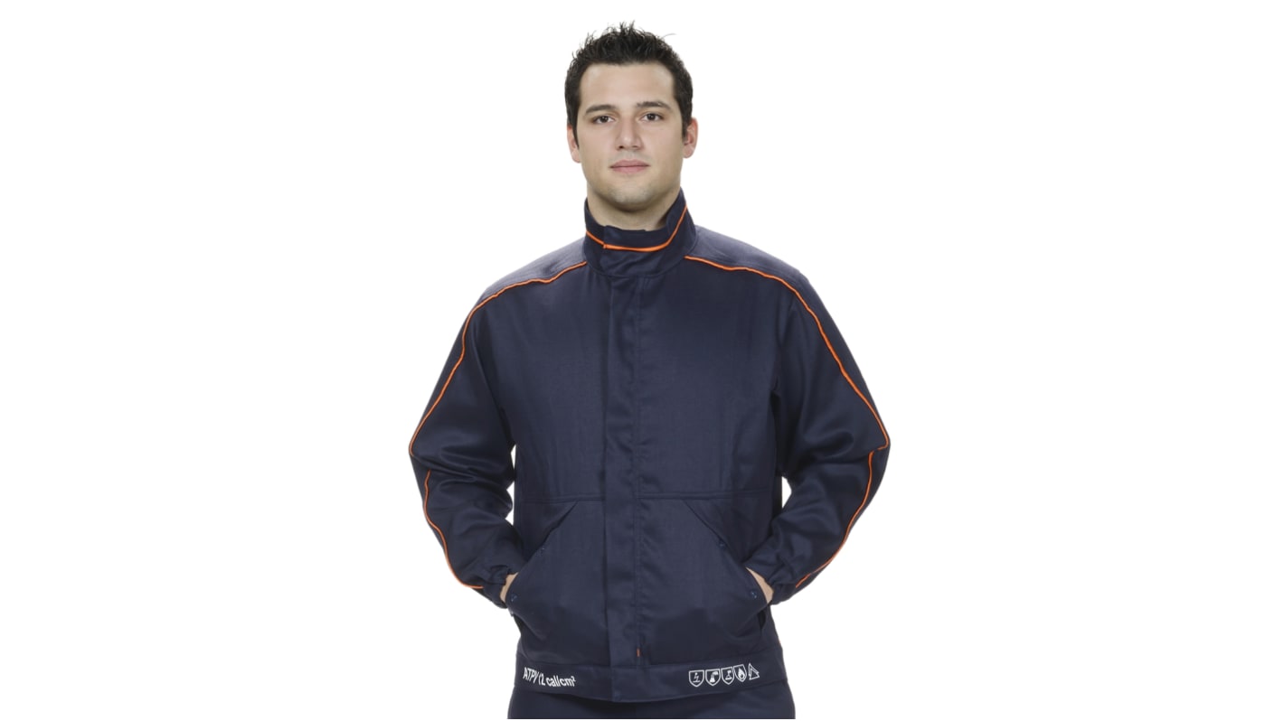 Penta Arc Flash Navy, Anti-static, Flame Retardant Arc Flash Jacket, XL