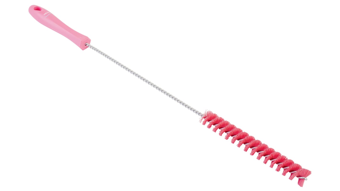 Vikan Pink Bottle Brush, 500mm x 20mm