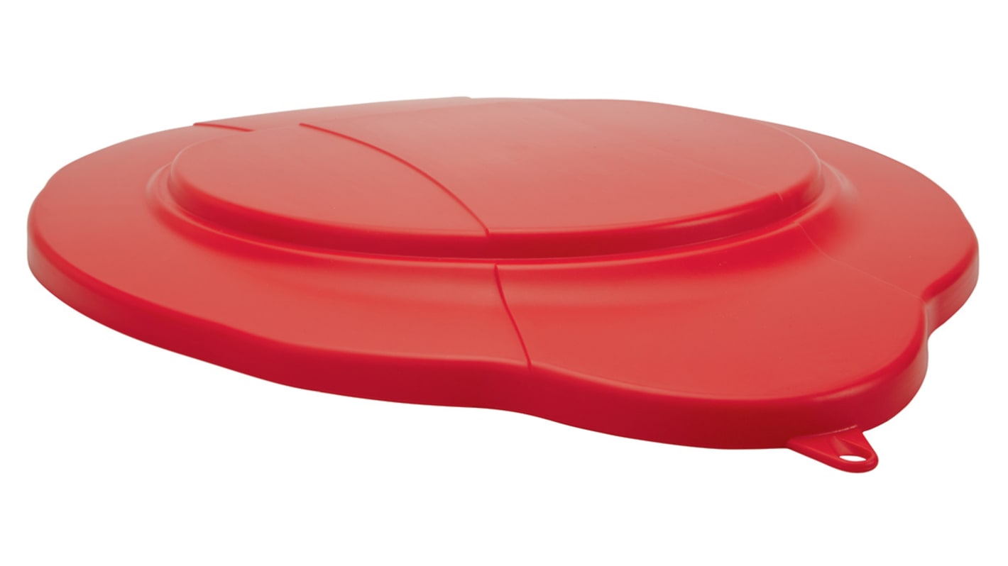 Plastic Red Bucket Lid With Handle