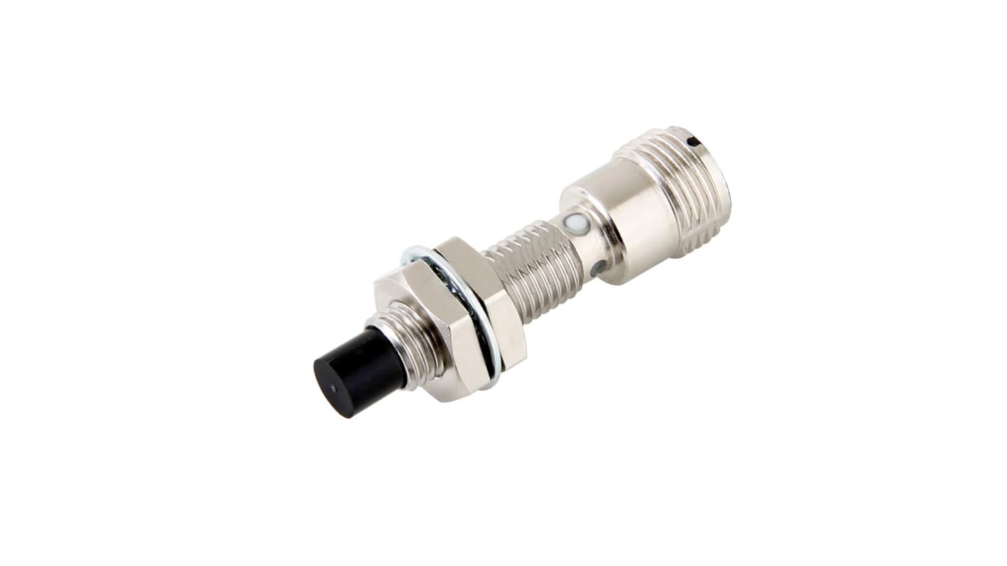 Rs-Online Sensore di prossimità Cilindro filettato Omron M8 rilevamento 8 mm 10→ 30 V CC