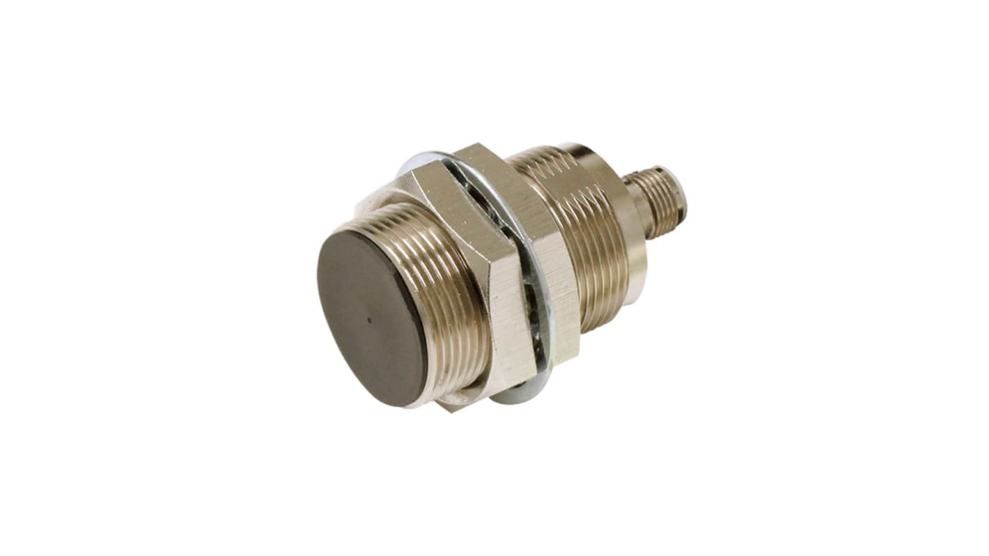 Sensor de proximidad Omron, M30, alcance 23 mm, interfaz IO-Link, 10→ 30 V CC, IP67, IP67G, IP69K, 200Hz