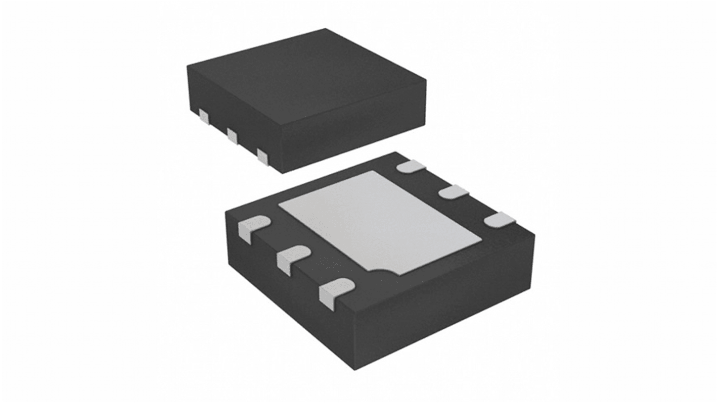 STMicroelectronics ST1L05BPUR, 1 Linear Voltage, Voltage Regulator 1.3A, 2.45 → 2.55 V 6-Pin, DFN