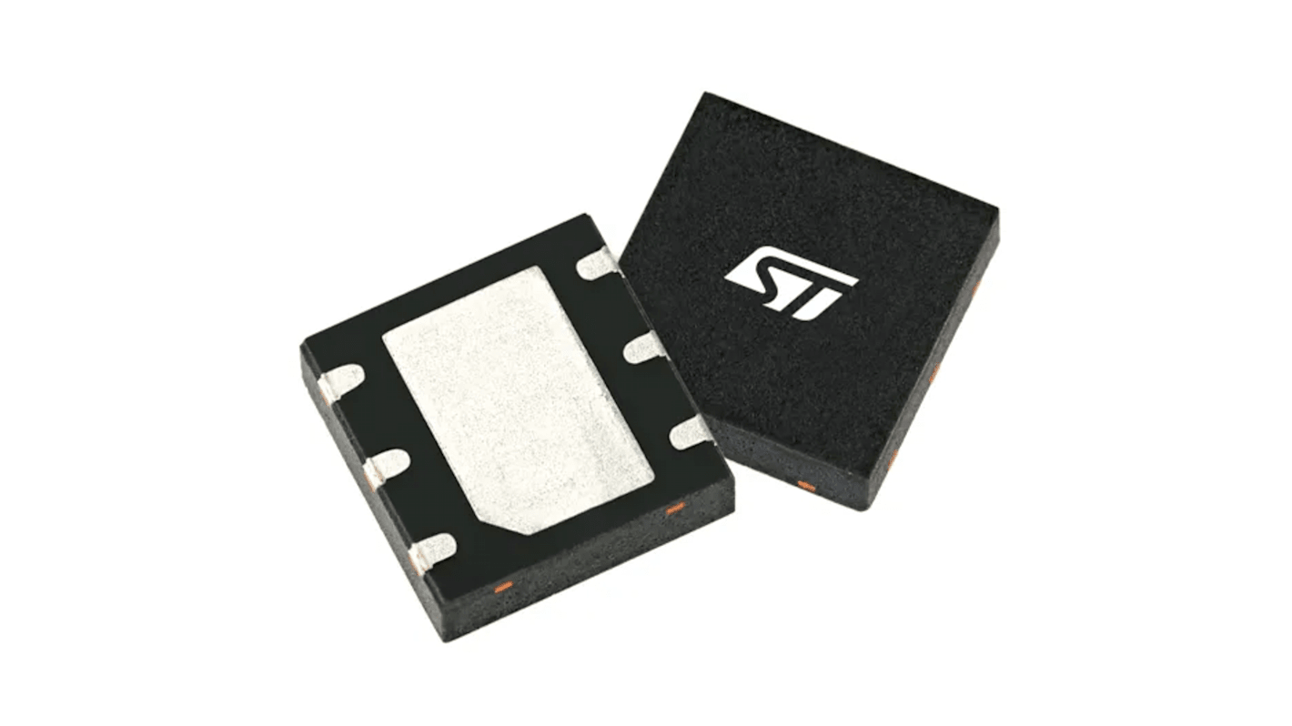 STMicroelectronics LD39200PUR, 1 Low Dropout Voltage, Voltage Regulator 2A, -0.3 → 7 V 6-Pin, DFN