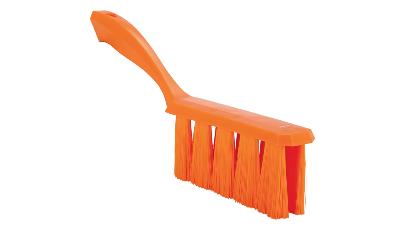 Vikan Orange Hand Brush, PET bristle material