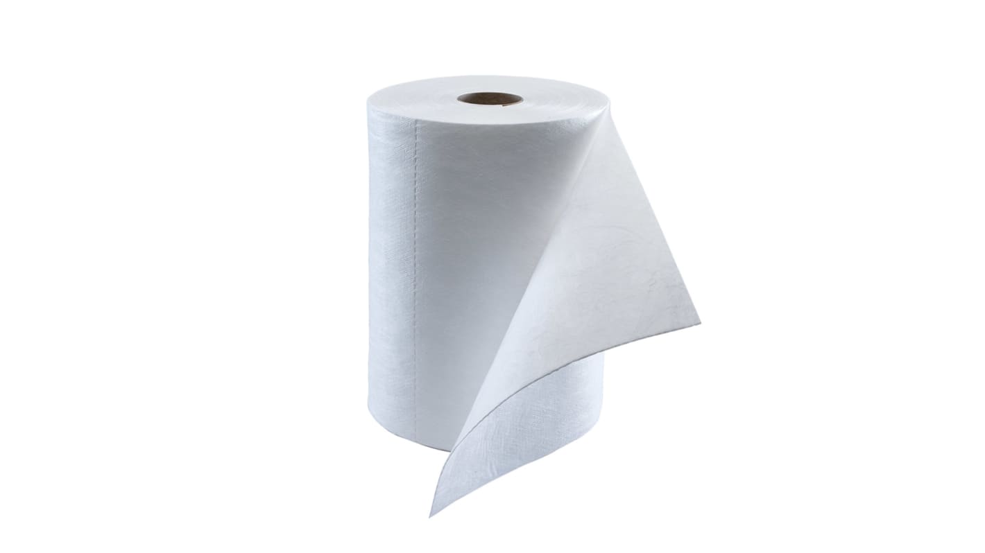 RS PRO Spill Absorbent Roll for Oil Use, 50L Capacity, 1 per Pack