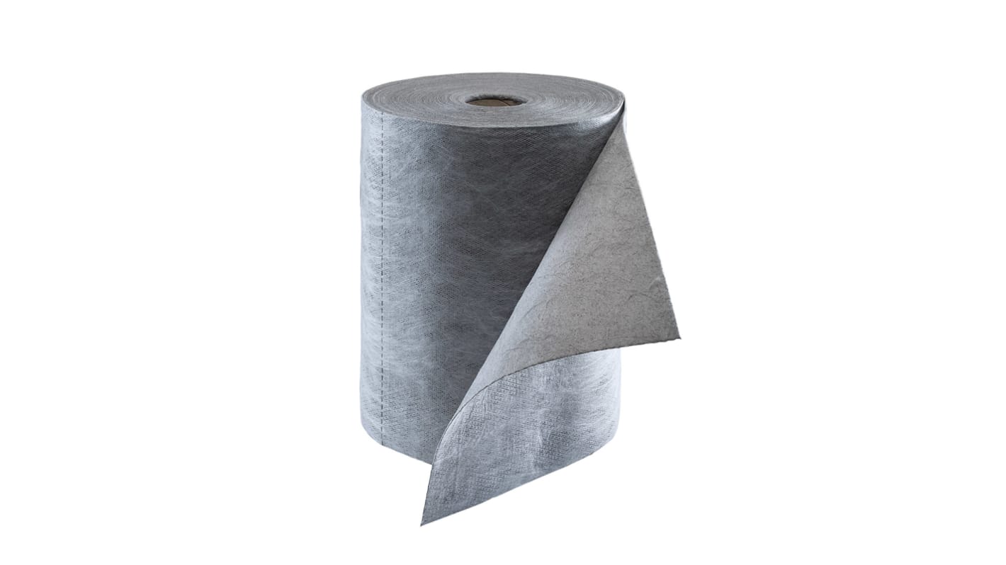RS PRO Spill Absorbent Roll for Maintenance Use, 50L Capacity, 1 per Pack