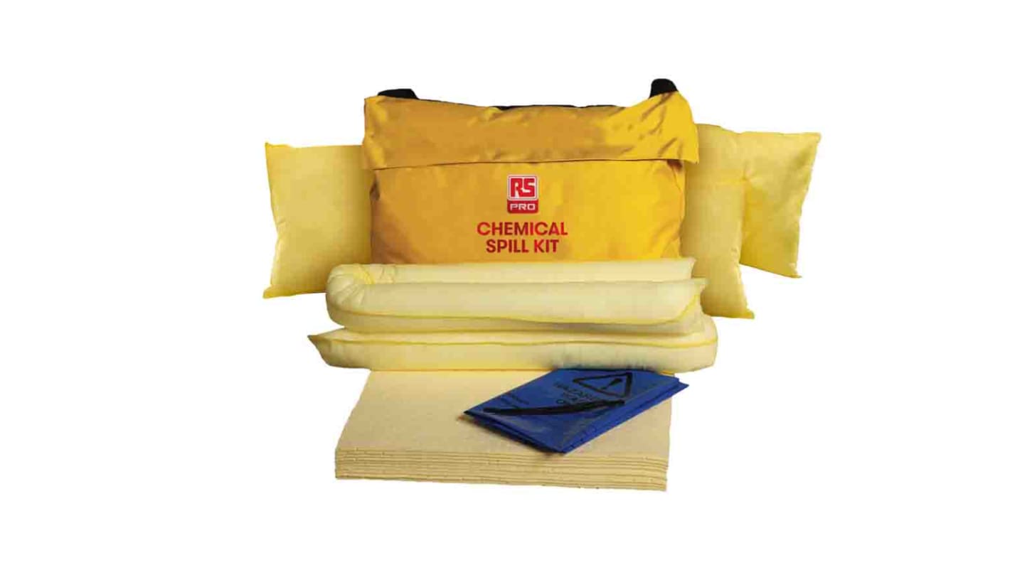 Kit controllo perdite RS PRO 730 x 560, capacità assorbente 70L, per Industria chimica