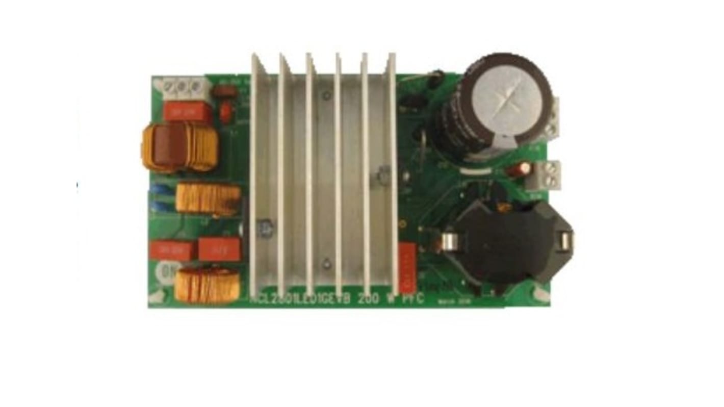 onsemi NCL2801LED1GEVB, Power Factor Controller Evaluation Board LED Evaluation Board for NCL2801LED1GEVB 200 W PFC for
