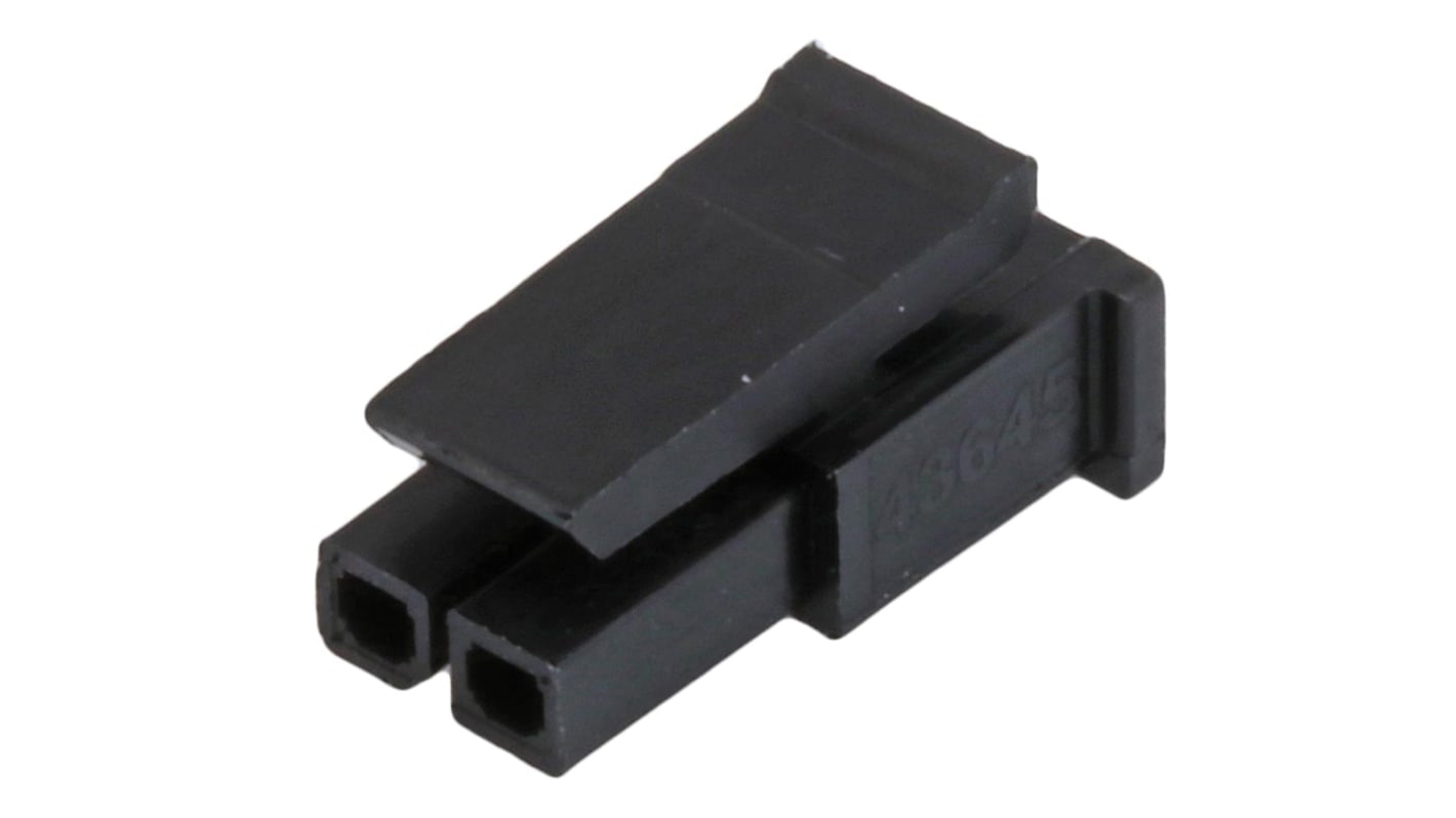 Molex, Micro-Fit Female Crimp Connector Housing, 3mm Pitch, 2 Way, 1 Row