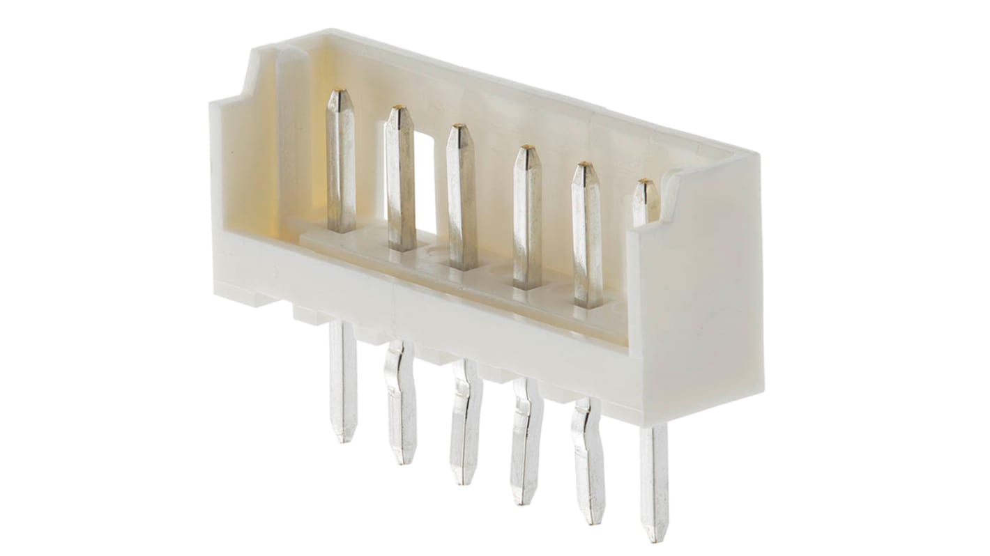 Molex Micro-Latch Series Straight Through Hole PCB Header, 4 Contact(s), 2.0mm Pitch, 1 Row(s), Shrouded