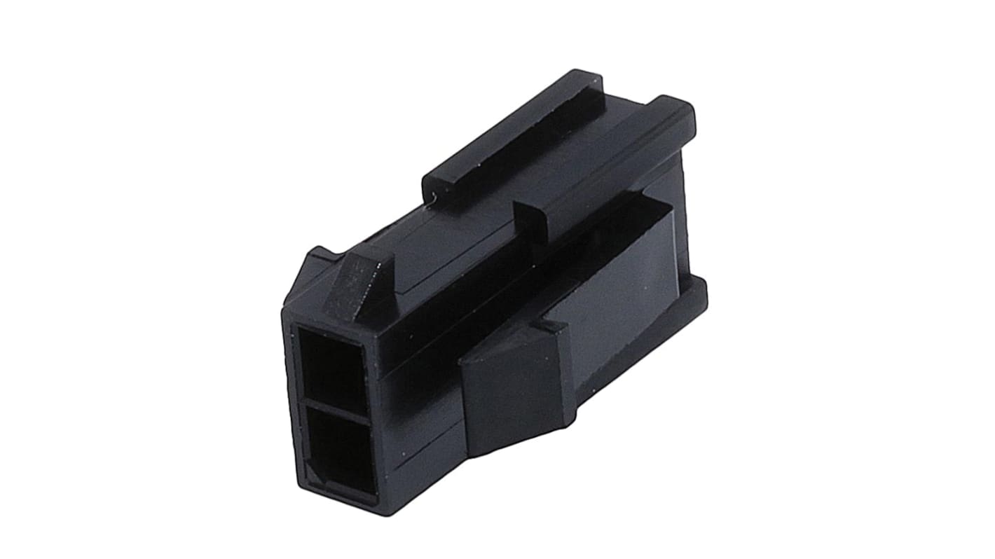 Molex, Micro-Fit Male Crimp Connector Housing, 3mm Pitch, 2 Way, 2 Row