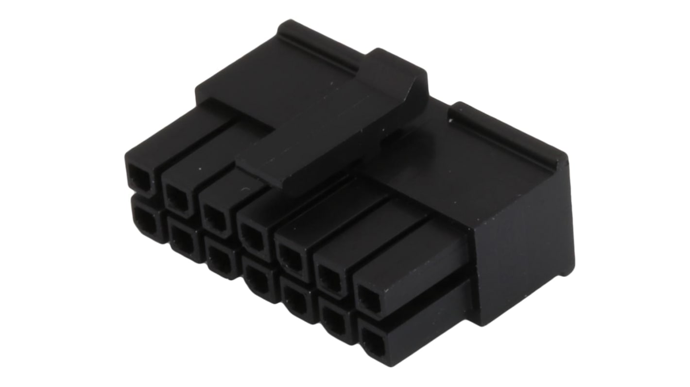 Molex, Micro-Fit Female Crimp Connector Housing, 3mm Pitch, 14 Way, 2 Row