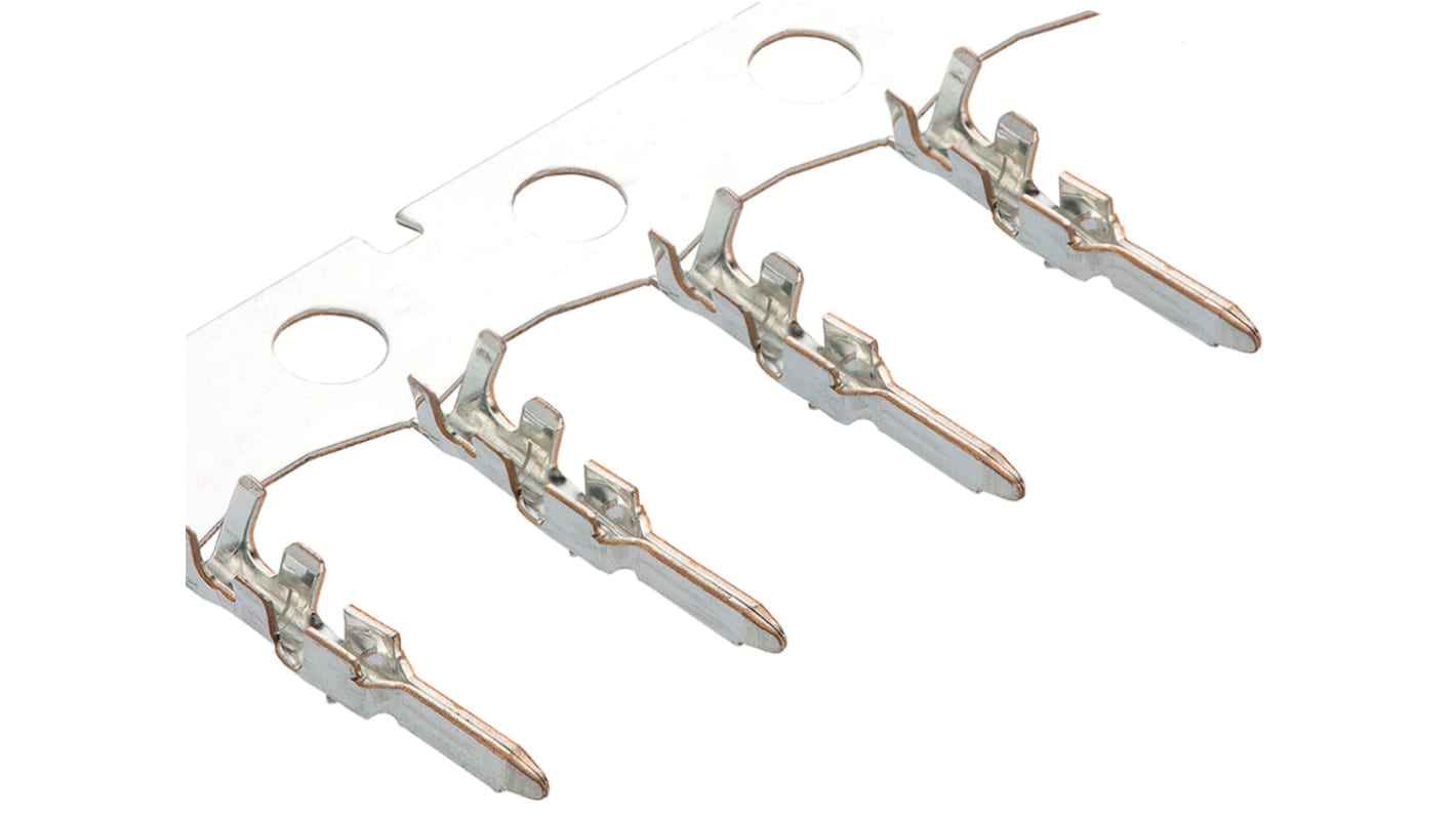 Terminale a crimpare Molex Maschio, 26AWG → 28AWG, Compressione, Crimpare