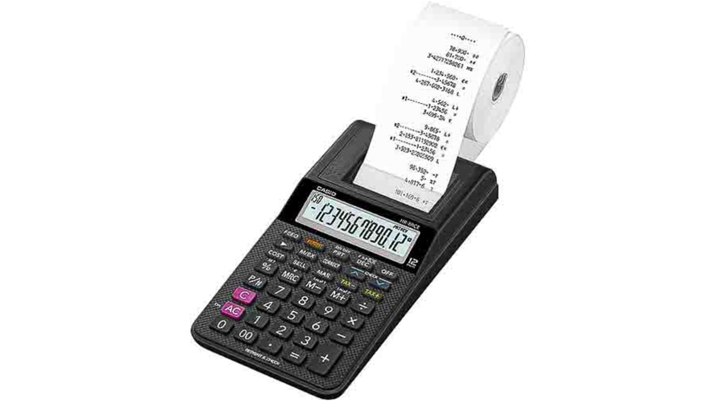 Calculadora Casio HR-8RCE-BK-W-EC, Batería