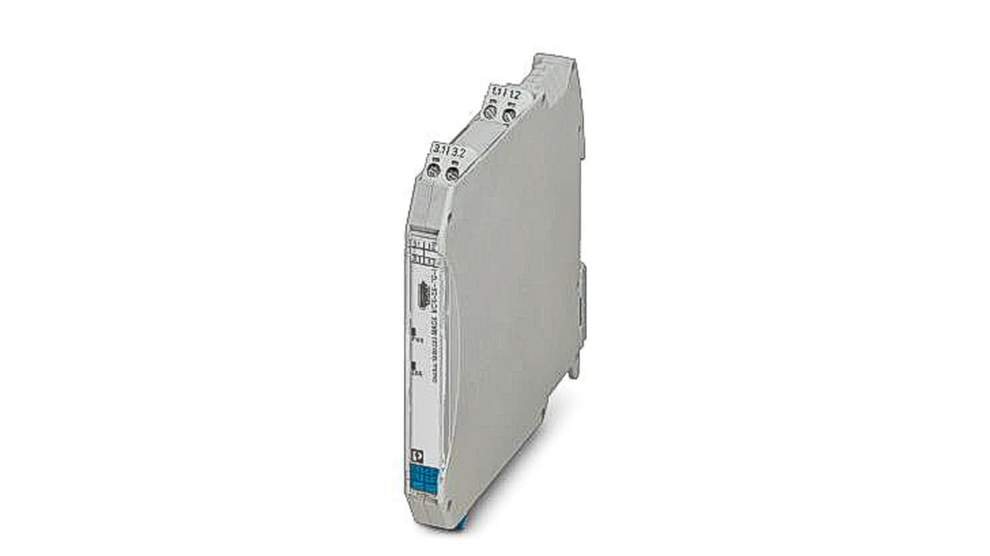 Phoenix Contact MACX MCR Series Signal Conditioner, Thermocouple, Voltage Input, Current Output, 24V dc Supply, ATEX