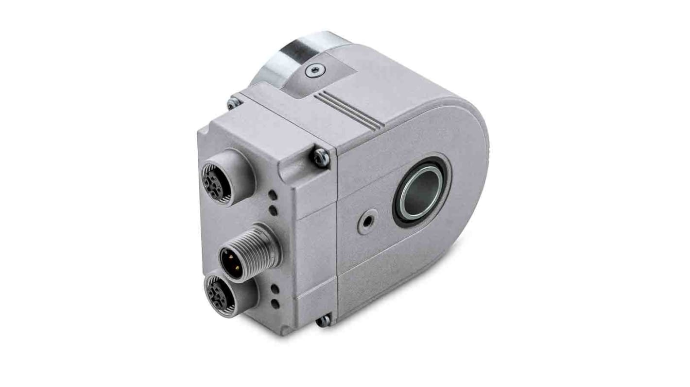 Encoder absoluto Baumer serie EAL580, 6000rpm máx., interfaz EtherCAT, con Conector M12, 10→ 30 vc.c., IP65