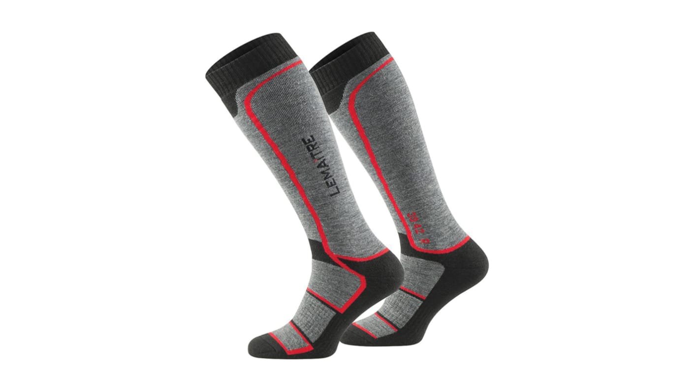 LEMAITRE SECURITE Black Socks, size 38 → 39