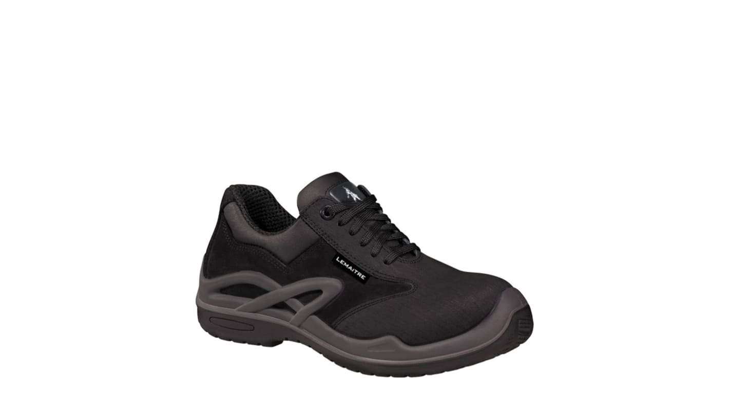 LEMAITRE SECURITE ROYAN Black Polycarbonate Toe Capped Safety Shoes, EU 45