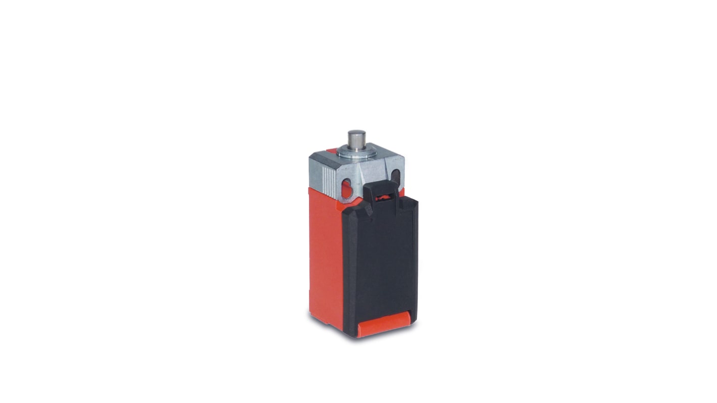 Bernstein AG IN65 Series Plunger Limit Switch, NC/NO, IP66, IP67, DPST, Thermoplastic Housing, 240V ac Max, 5A Max