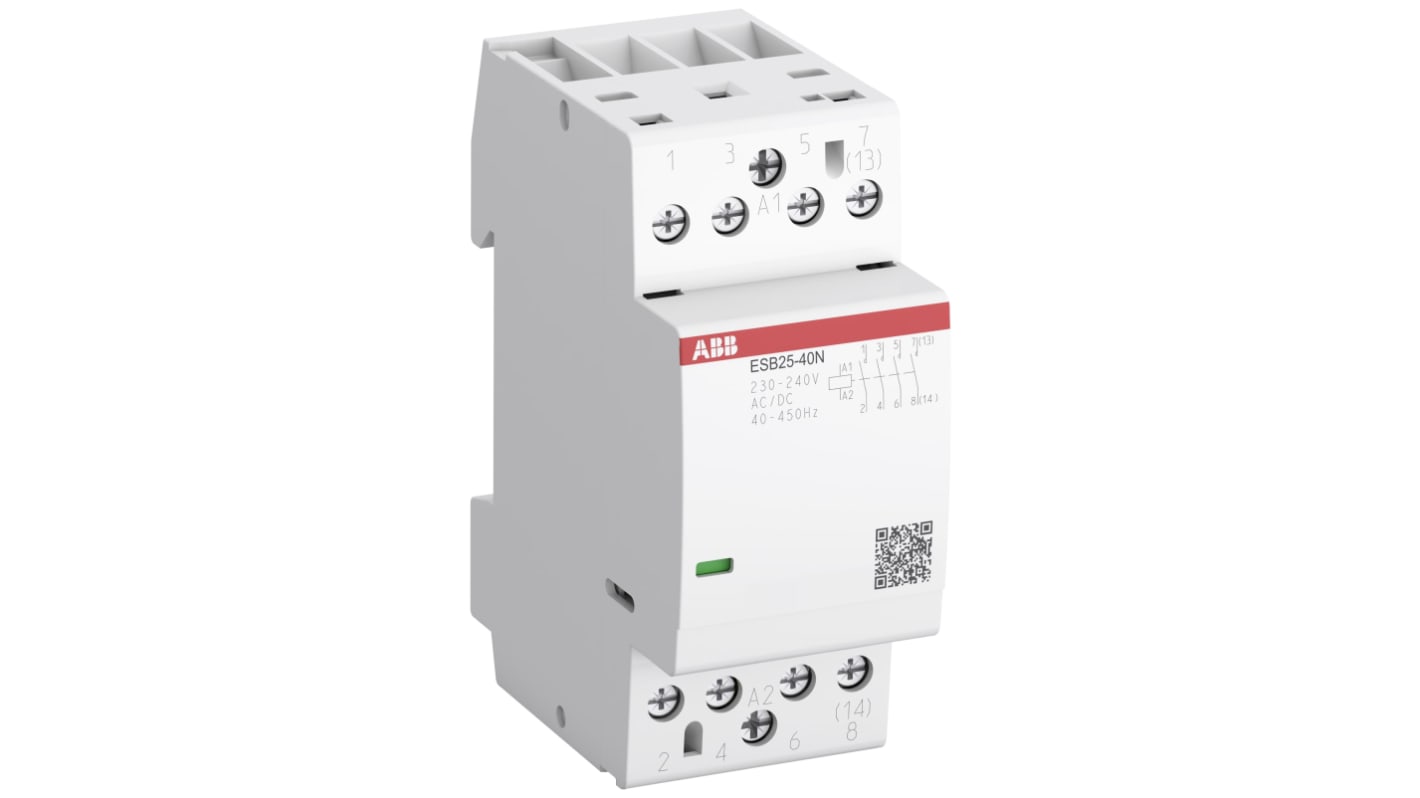 Stycznik 230 V AC ABB styki: 4 4 kW 25 A 3NO HD451822