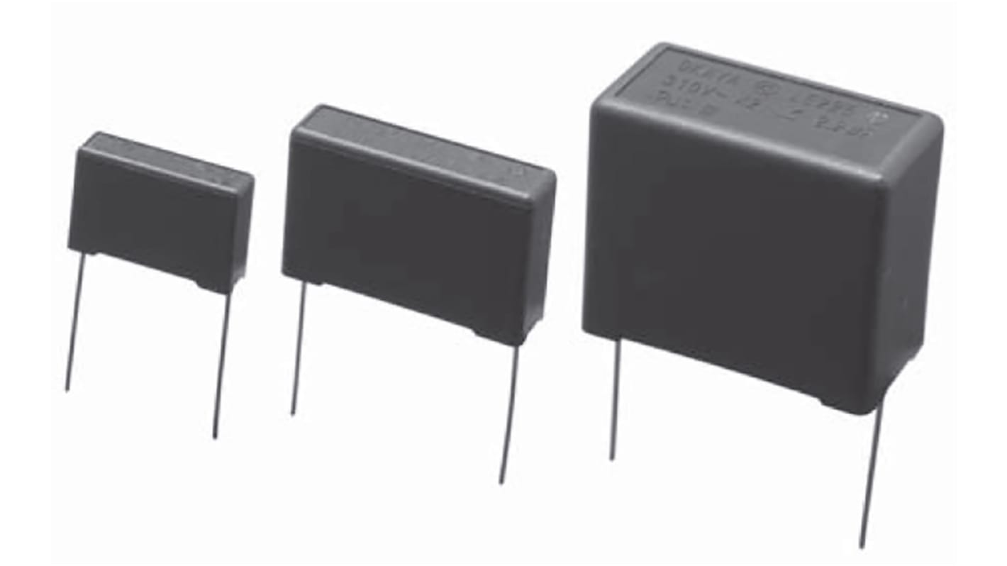 Okaya Electric Industries LE-MX Polypropylene Capacitor PP, 310V ac, ±10%, 1.5μF, Through Hole