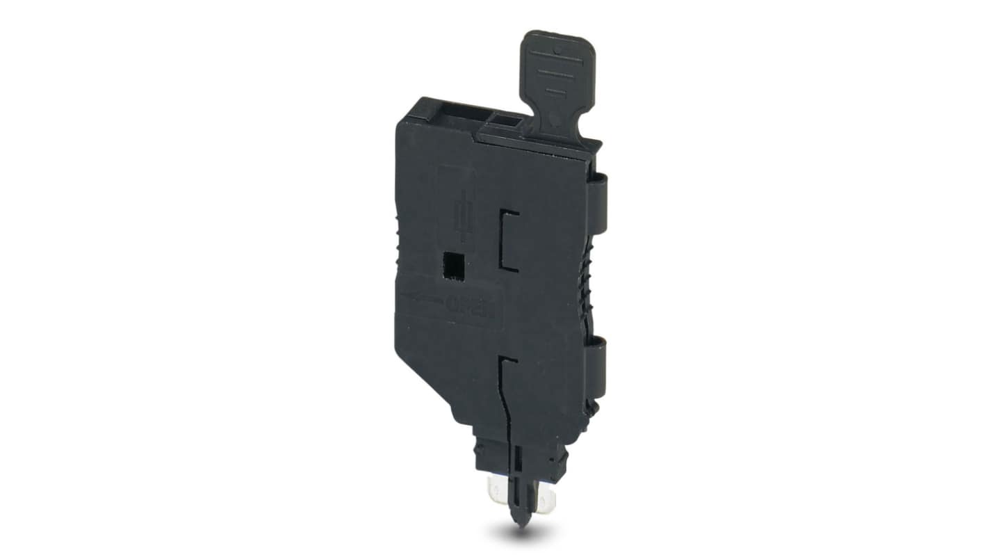 Phoenix Contact P-FU 5X20-5 Series Fuse Plug for Use with Terminal Blocks, 6.3A