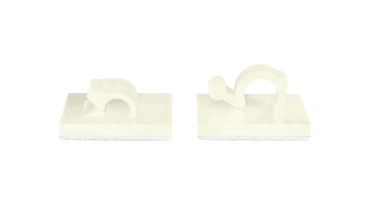 Clip serre-câbles HellermannTyton, Ø maximum 13mm, en Nylon, type Clip serre-câbles
