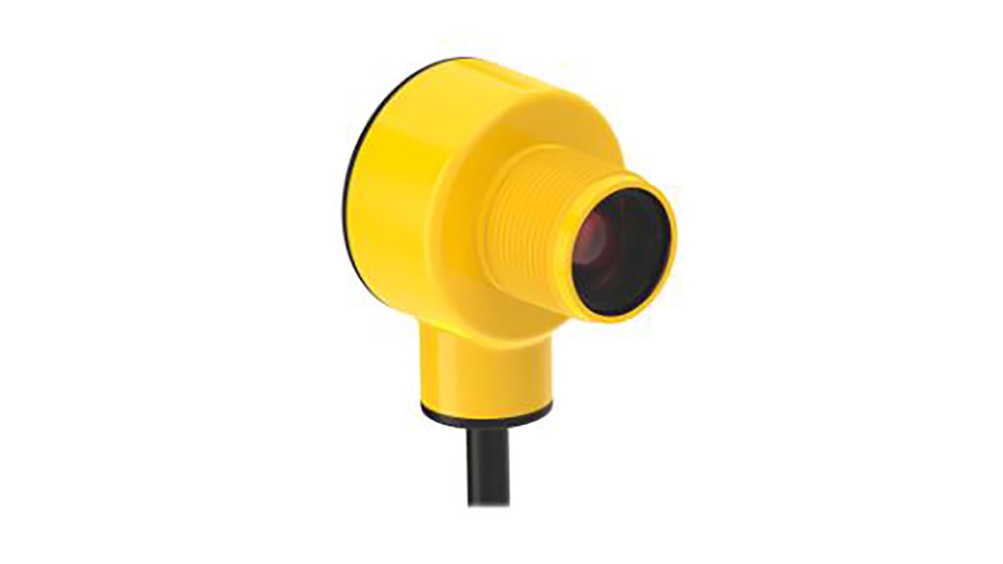 Banner Background Suppression Photoelectric Sensor, Barrel Sensor, 100 mm Detection Range