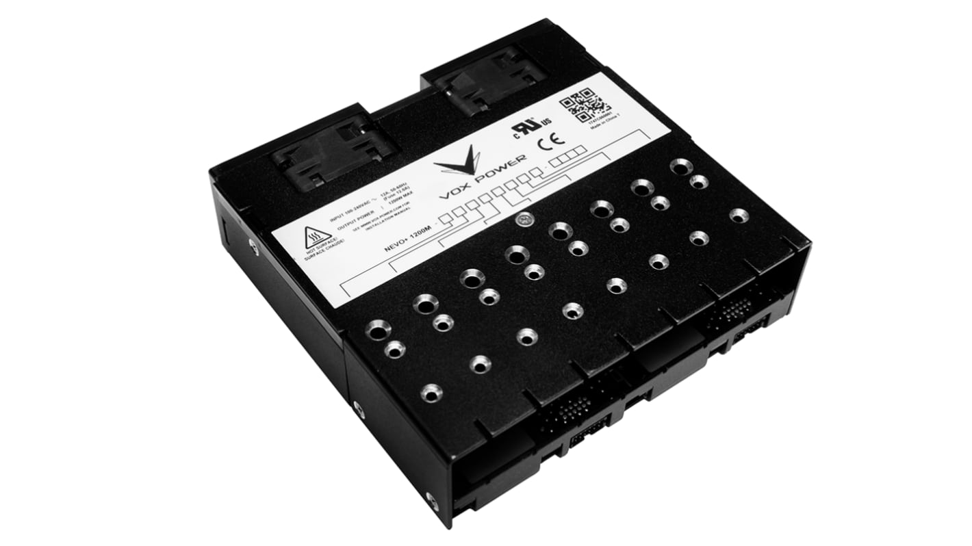 Vox Power Switching Power Supply, NEVO+1200M 1.2kW, 8, 16 (Isolated) Output, 120 → 370 V dc, 85 → 264V ac