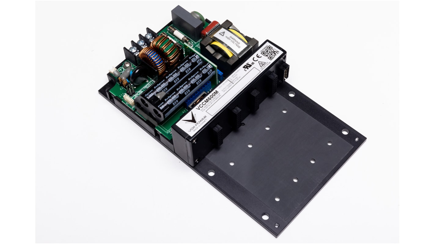 Vox Power VCCM Schaltnetzteil 4 (Isolated)-Kanal 600W 120 → 370 V dc, 85 → 264V ac Frontend,