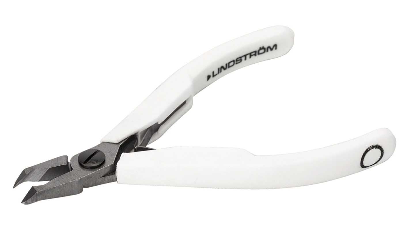 Alicates de corte oblicuos Lindstrom, capacidad de corte 1mm, long. total 120 mm, ESD