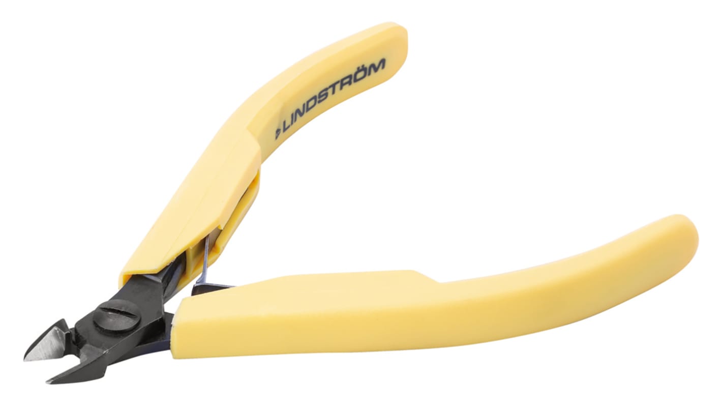 Alicates de corte lateral Lindstrom, capacidad de corte 1.6mm, long. total 112,5 mm, ESD