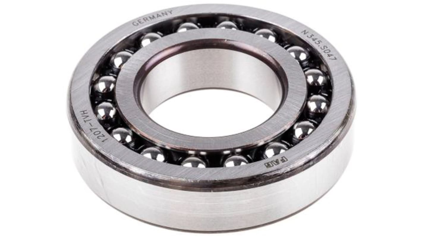 FAG 1207-TVH-C3 Self Aligning Ball Bearing- Open Type 35mm I.D, 72mm O.D