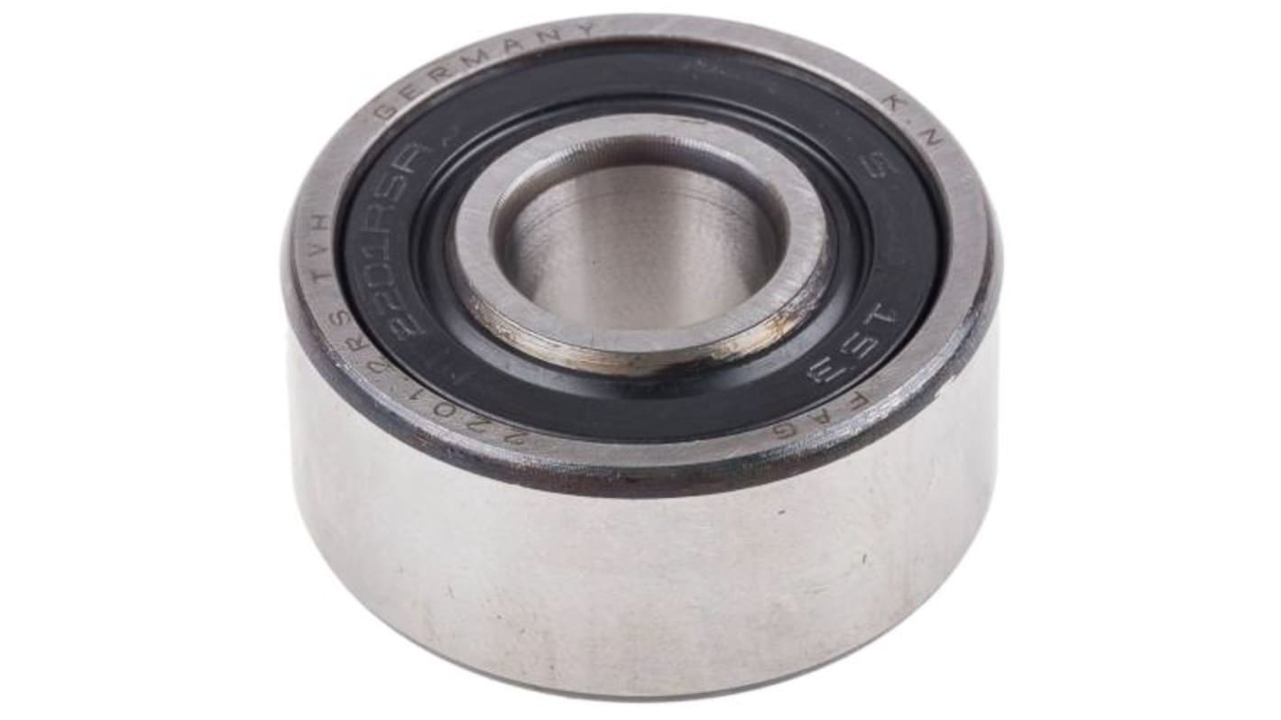 FAG 2200-2RS-TVH Self Aligning Ball Bearing- Both Sides Sealed 10mm I.D, 30mm O.D