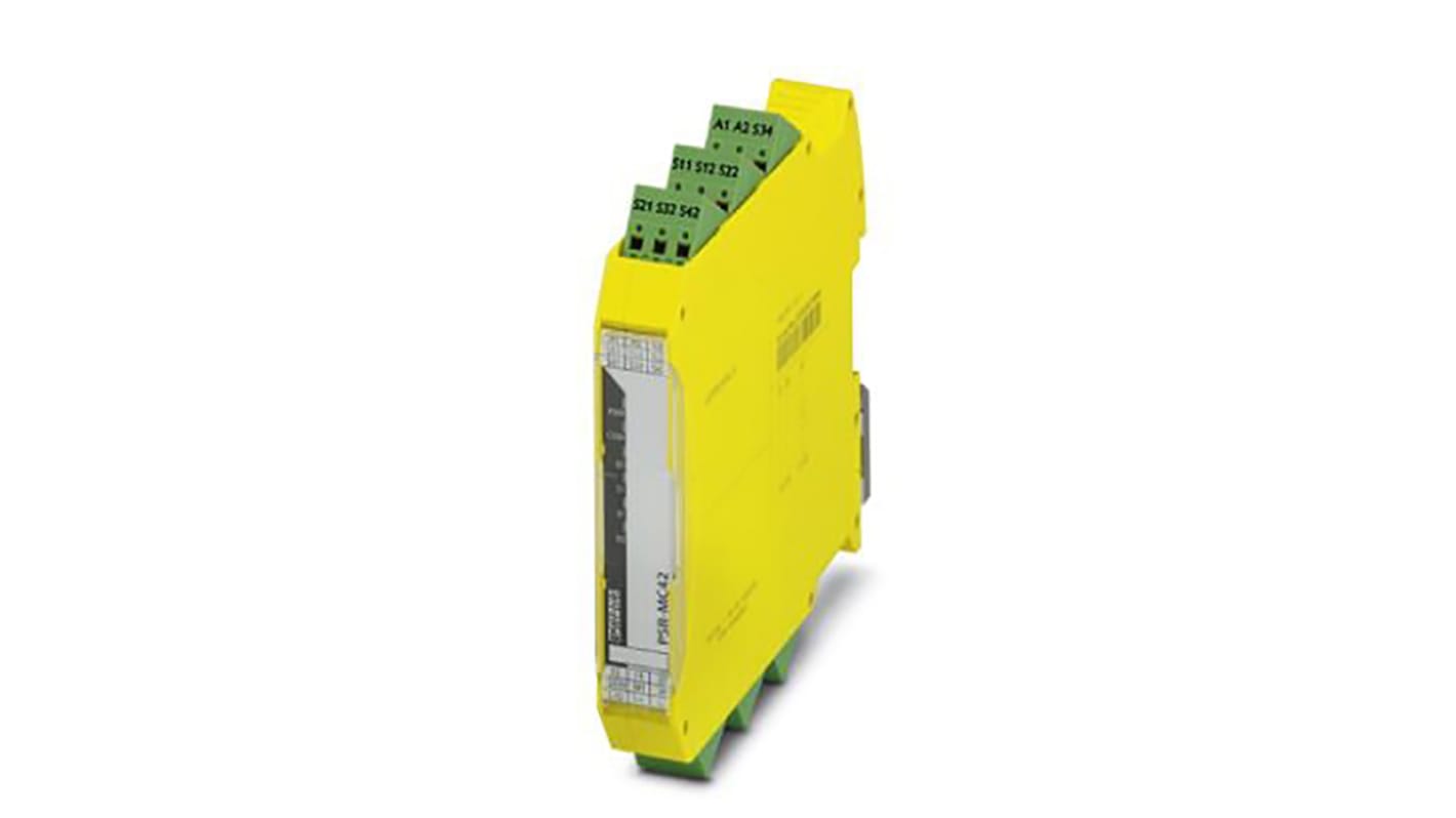 Phoenix Contact Dual-Channel Safety Relay, 24V dc, 2 Safety Contacts