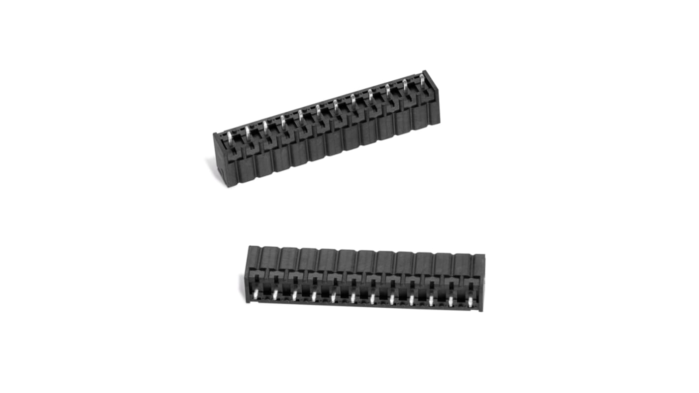 Wurth Elektronik, 3.81mm Pitch, WR-TBL, 12 Way, , Pluggable Terminal Block, Header, PCB Mount, Solder Termination,