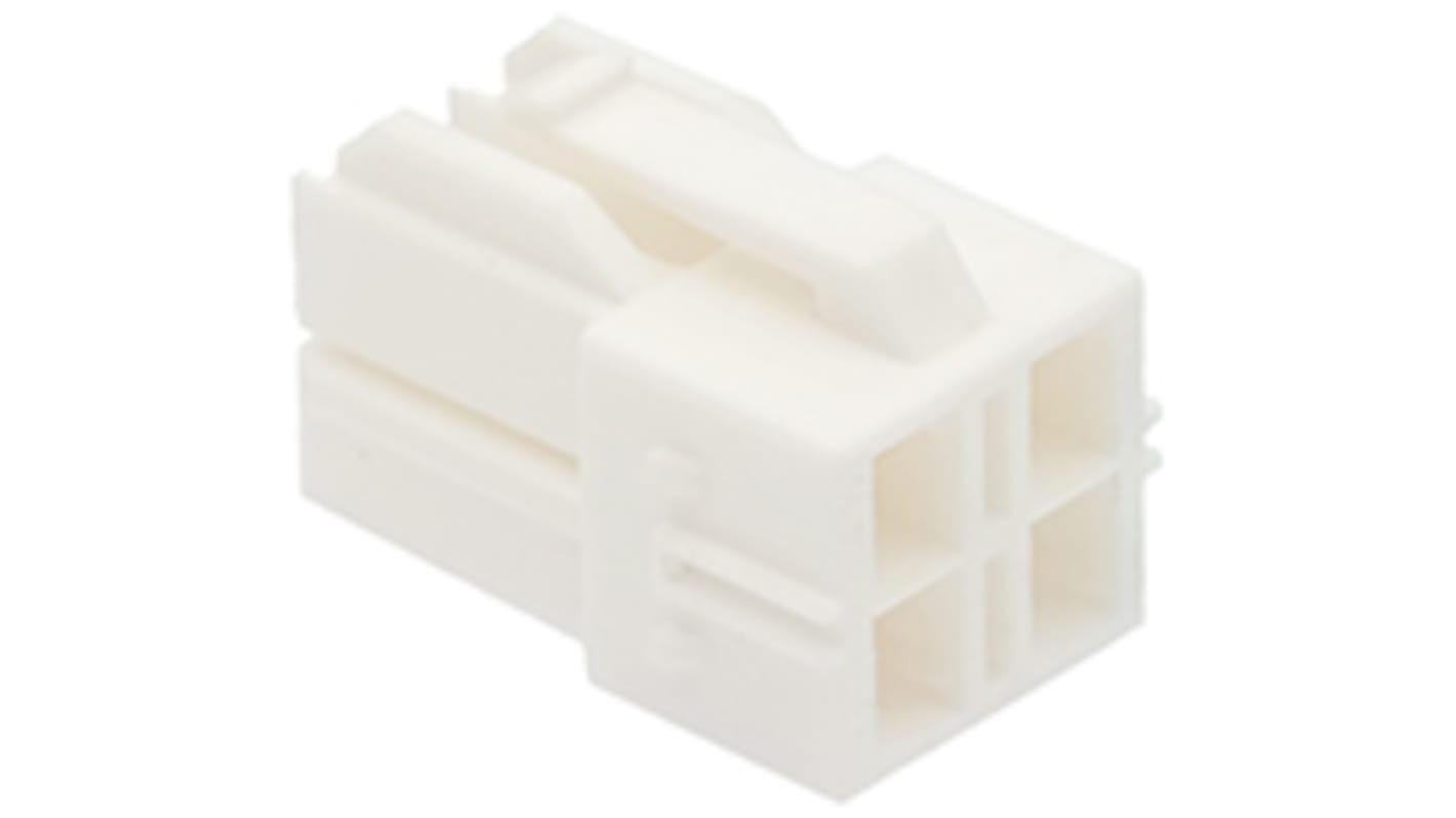 Molex, CP-6.5 Female Connector Housing, 6.5mm Pitch, 4 Way, 2 Row