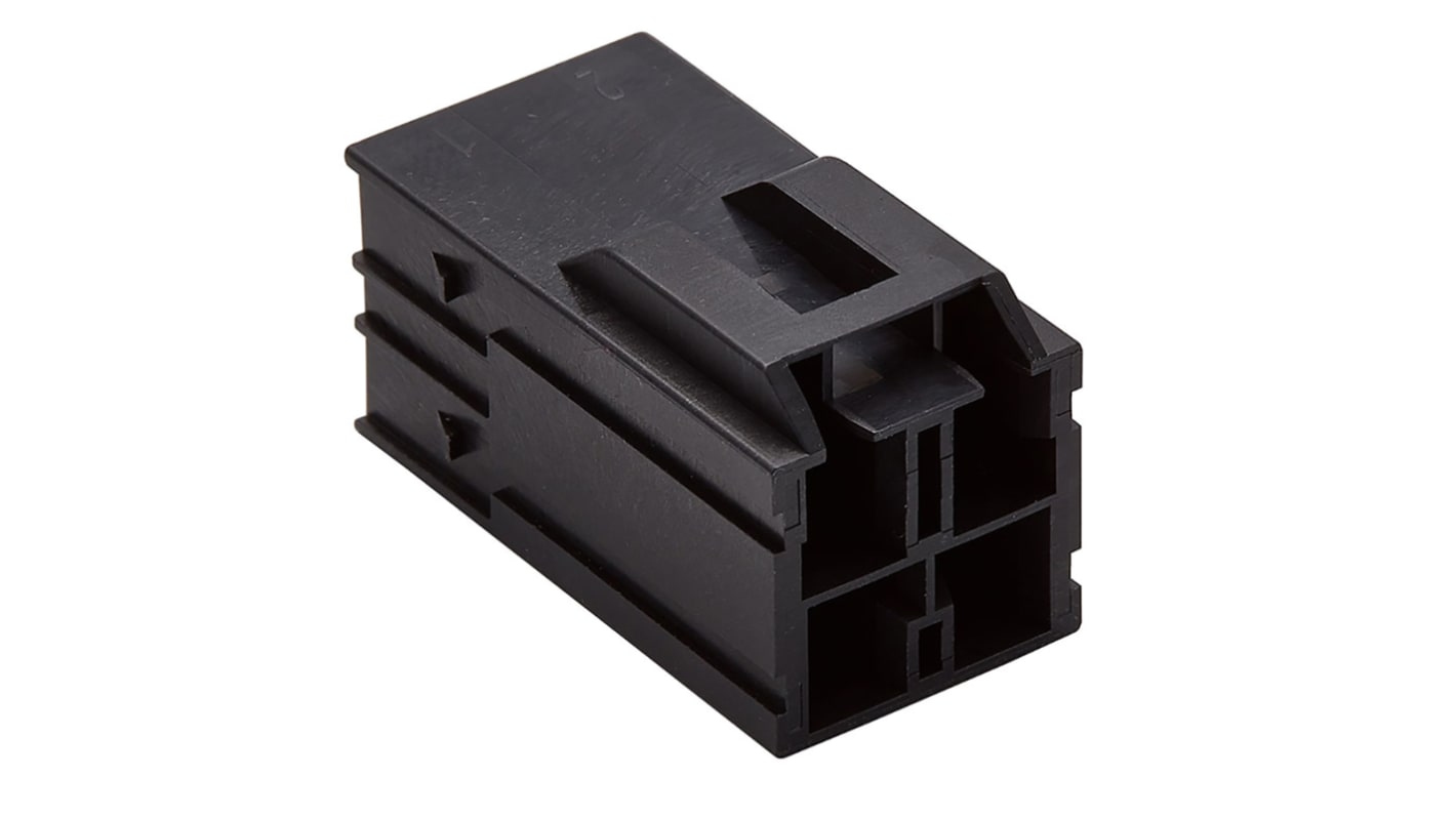 Molex, CP-6.5 Male Connector Housing, 6.5mm Pitch, 4 Way, 2 Row