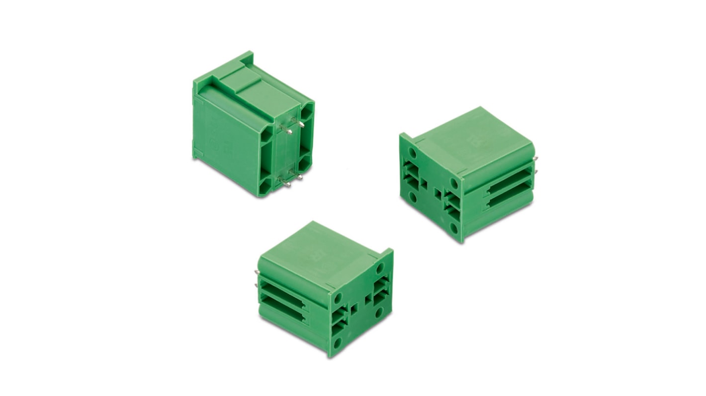 File di contatti PCB Wurth Elektronik, 4 vie, 2 file, passo 3.81mm