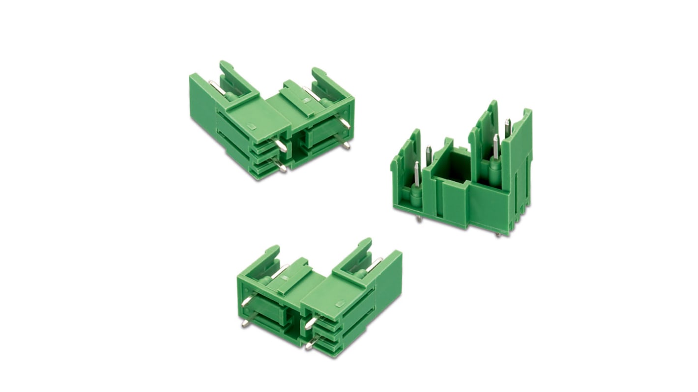 File di contatti PCB Wurth Elektronik, 4 vie, 2 file, passo 5.08mm