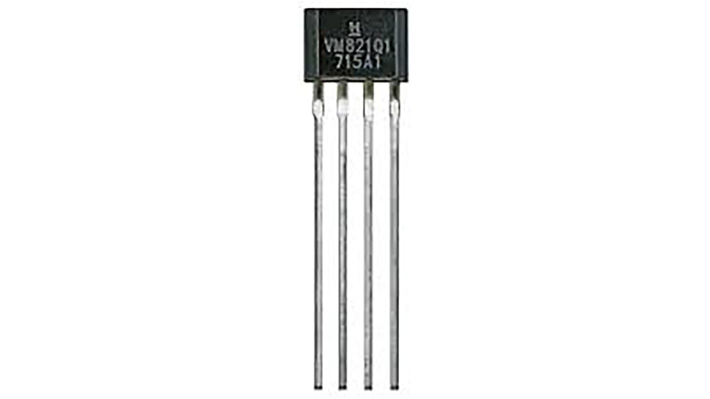 Honeywell Through Hole Hall Effect Sensor, SIP, 4-Pin