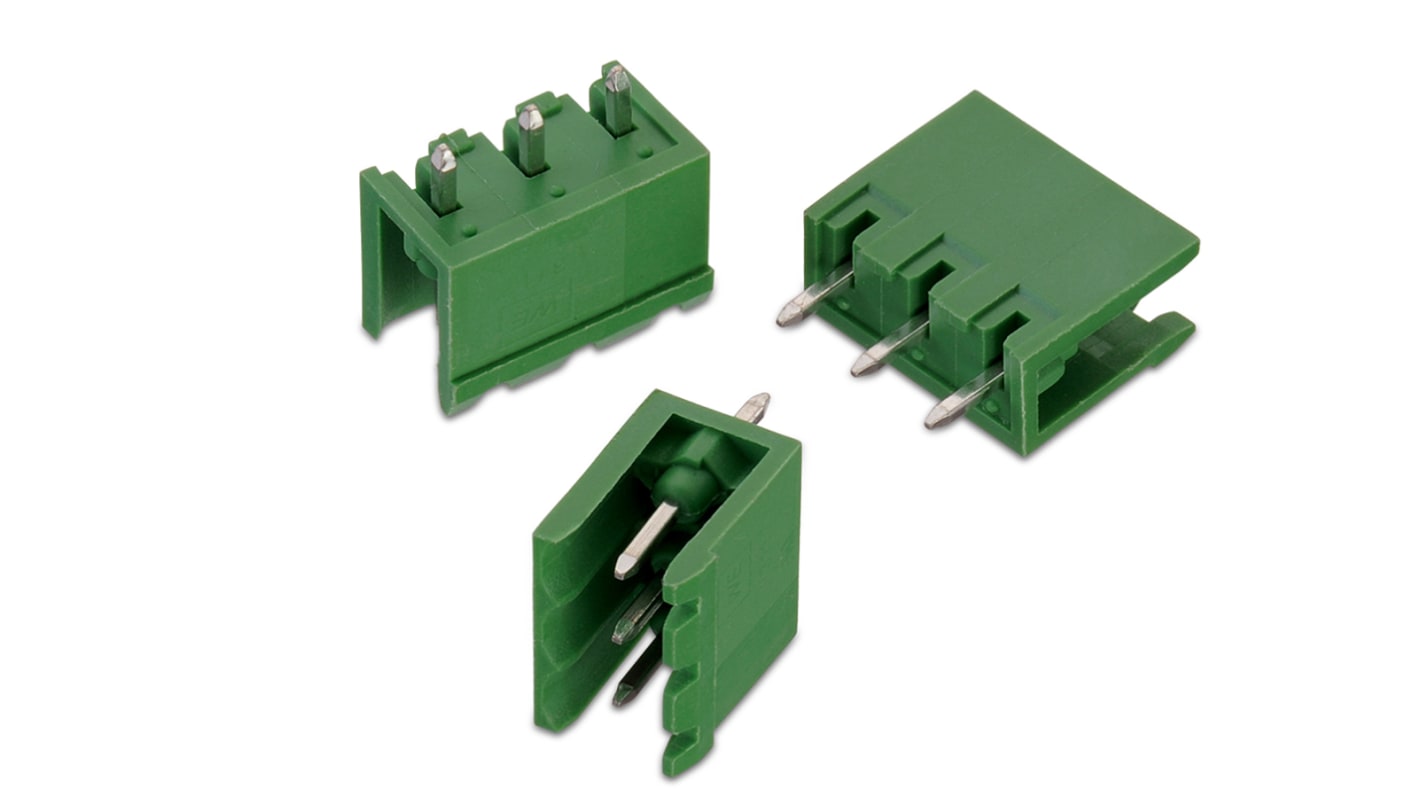 Wurth Elektronik, 5.0mm Pitch, WR-TBL, 12 Way, , Pluggable Terminal Block, Header, PCB Mount, Solder Termination,