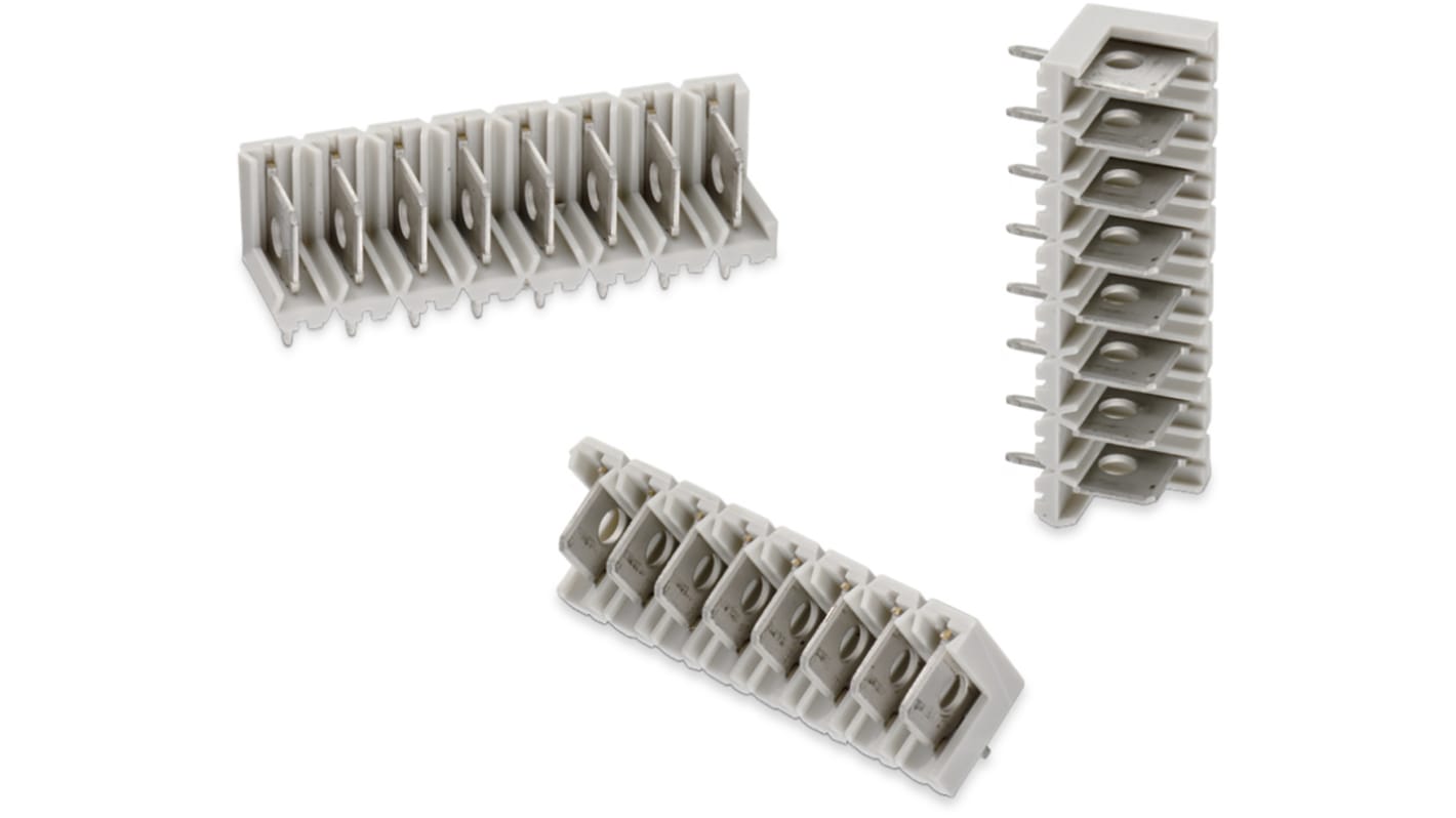 Morsettiera per circuito stampato Wurth Elektronik Maschio a 12 vie, 1 fila, passo 5mm, Montaggio con foro passante