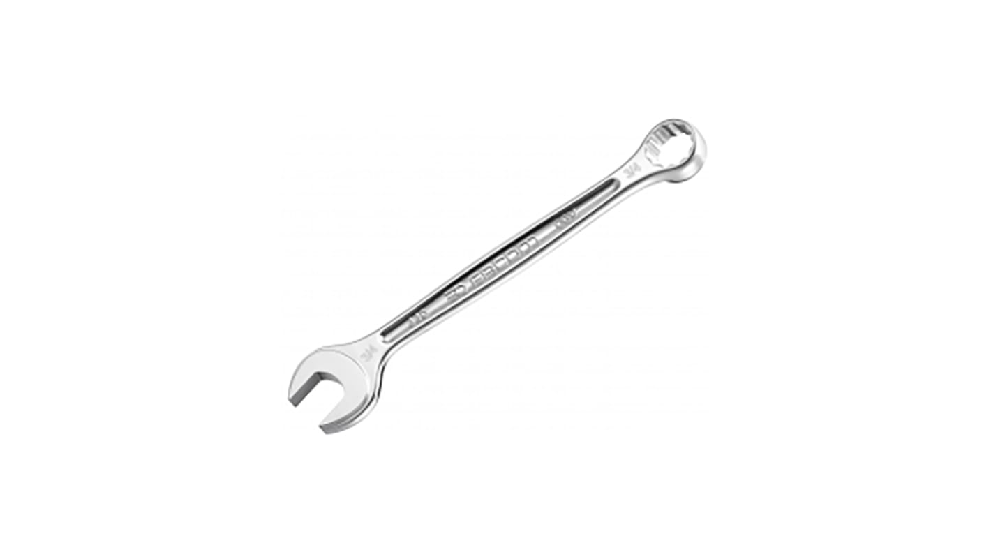 Facom Combination Spanner, 5/8in, Imperial, Double Ended, 195 mm Overall