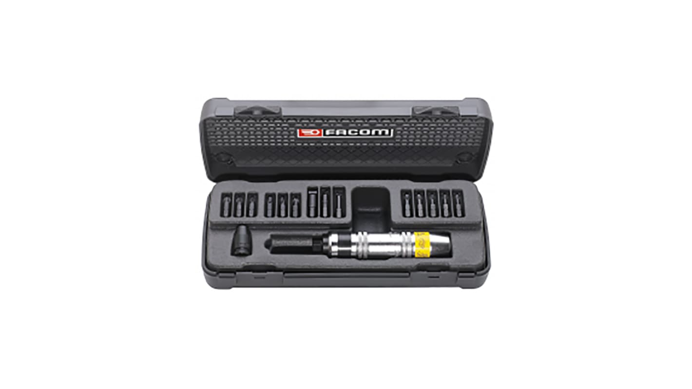 Facom 16 Piece Impact Screwdrivers Tool Kit with Case